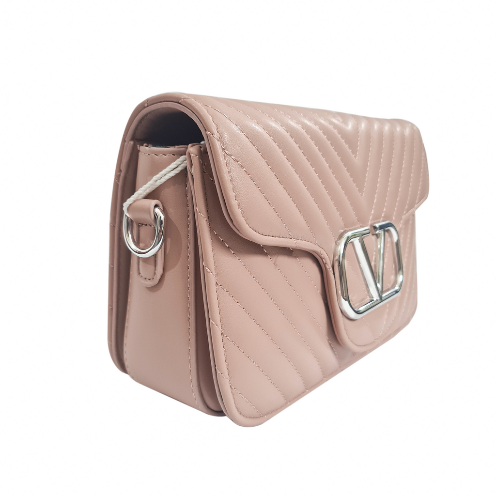 Velisse Quilted Rose Crossbody